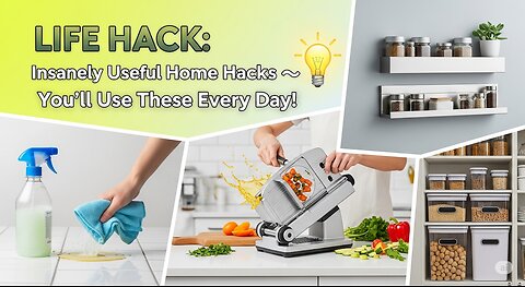 Life Hack: Insanely Useful Home Hacks 💡 You’ll Use These Every Day!