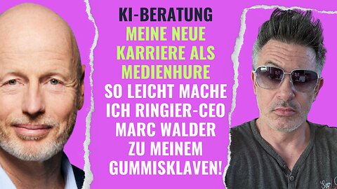 [STRICKERTV KI SATIRE] So leicht mache ich Ringier-CEO Marc Walder zu meinem Gummisklaven