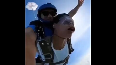 Dream came true — skydiving 😂😁