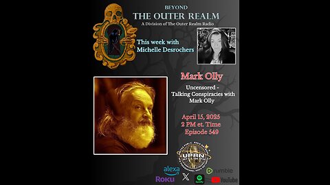 Beyond The Outer Realm UNCENSORED - Talking Conspiracies, Past, Present with Mark Olly