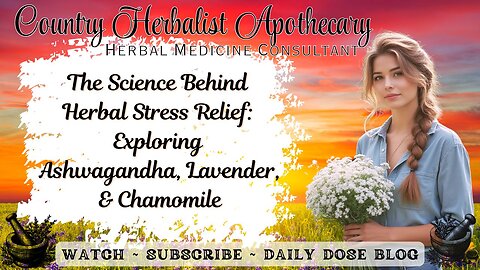 The Science Behind Herbal Stress Relief: Exploring Ashwagandha, Lavender, and Chamomile
