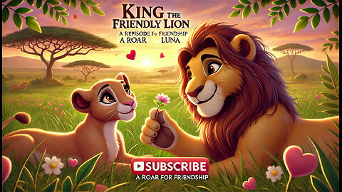 The Dailyyy Stories | King the Friendly Lion: The Heart of the Savannah