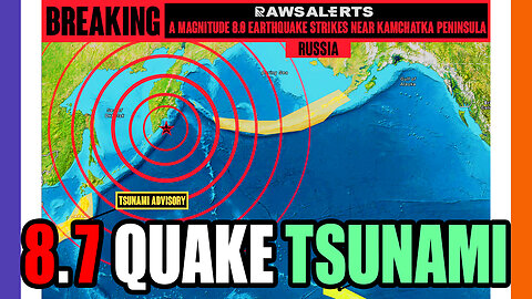 🚨BREAKlNG: MASSIVE EARTHQUAKE AND TSUNAMI WARNING!!! 🟠⚪🟣