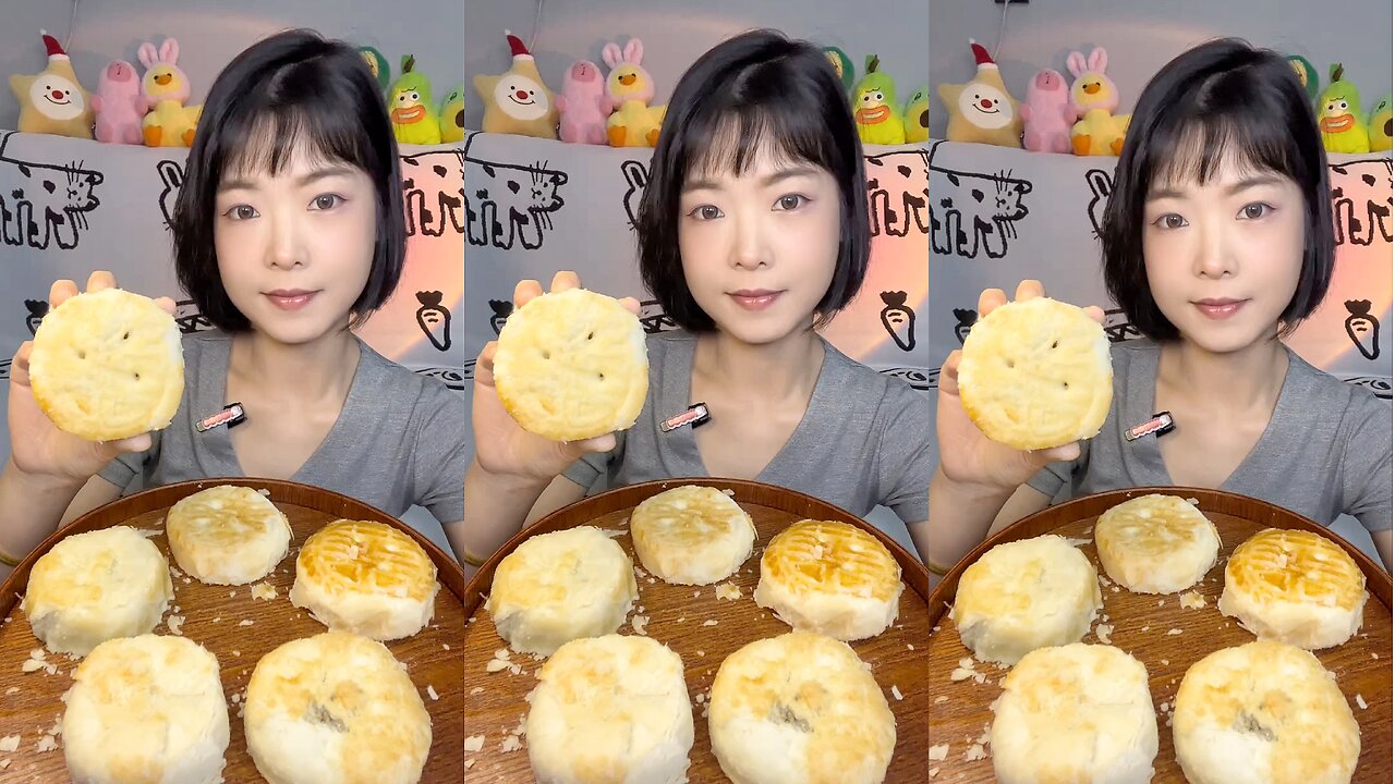 Steamed Buns & Sweet Bread Mukbang ASMR | Eating Show with Red Bean & Soft Bread 😋✨