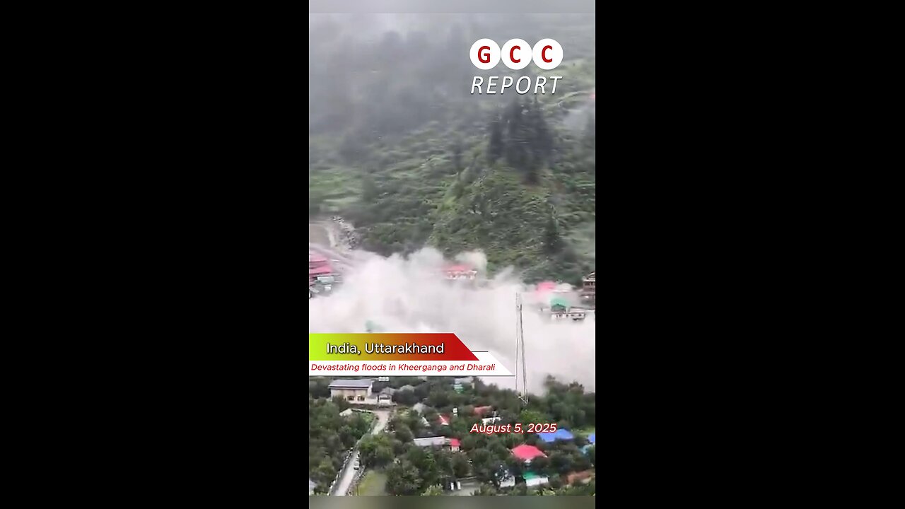#India #flood #Uttarakhand #Khirganga #emergency #destruction #anomaly #weather #climatechange