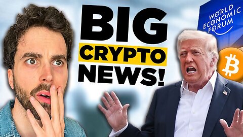 BIGGEST NEWS for CRYPTOCURRENCY at WEF Davos 2026