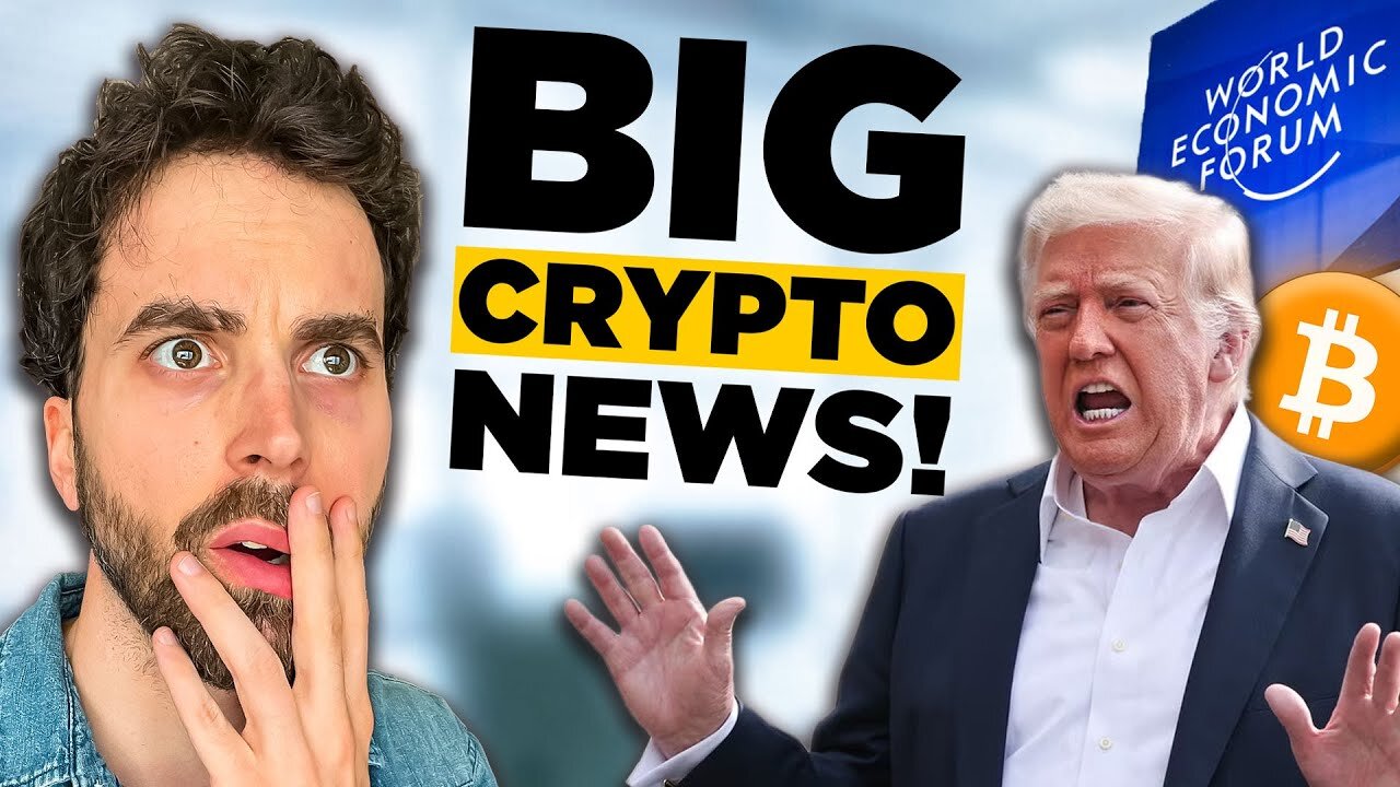 BIGGEST NEWS for CRYPTOCURRENCY at WEF Davos 2026