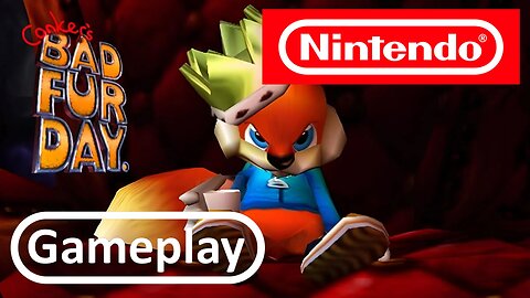 Conker's Bad Fur Day Gameplay