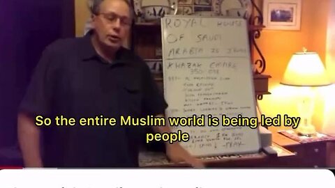 The entire Muslim world is being run by jews