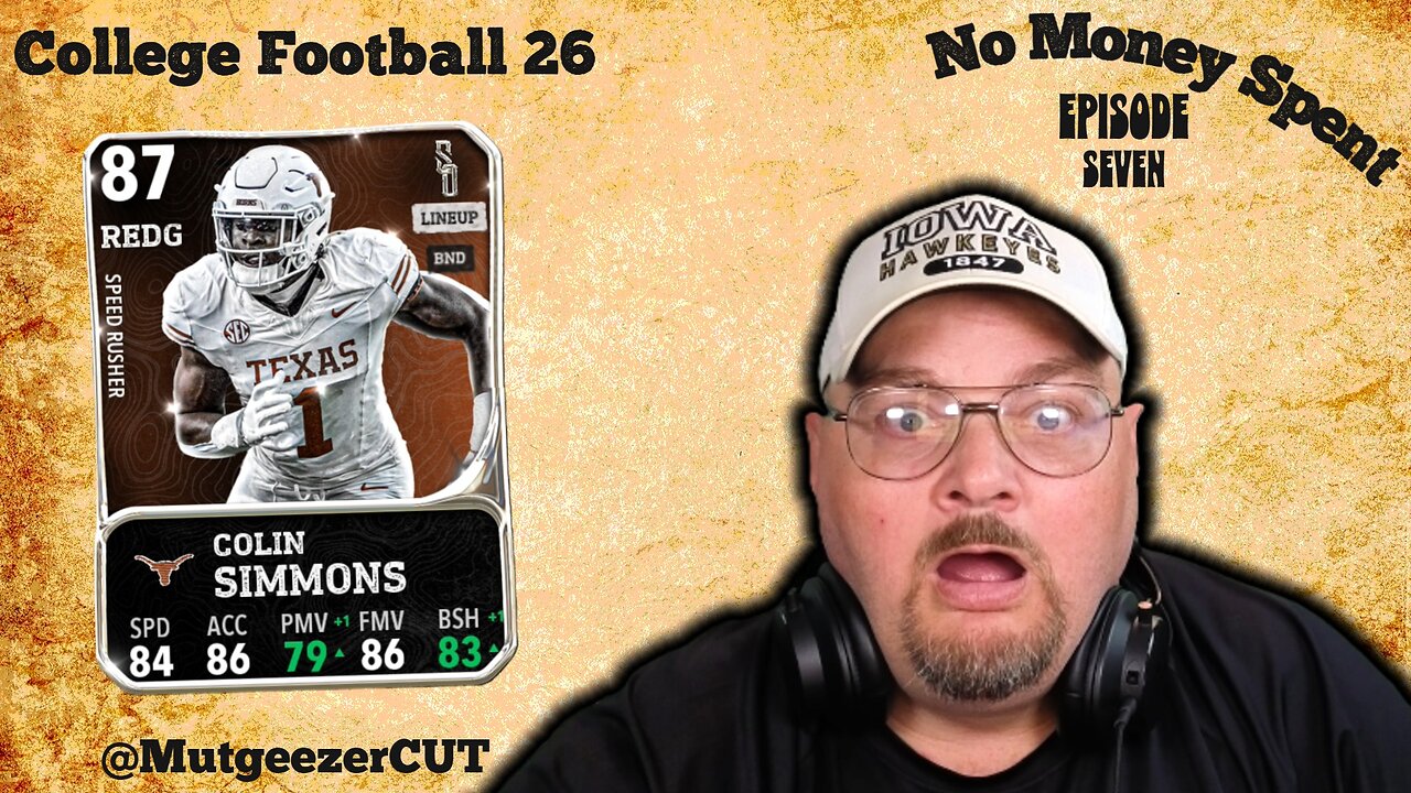 CUT no money spent Episode 7 / I had a great walk off training pull and big adds to the team