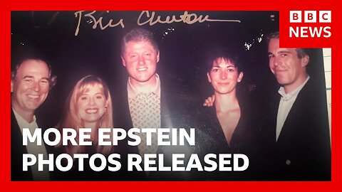 More photos from Jeffrey Epstein estate released by House Democrats | BBC News