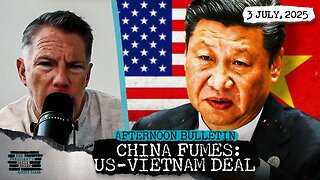 China Fumes At US-Vietnam Trade Deal & Drone-Operated 'Narco Subs' Shake Up The War On Drugs
