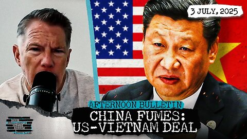 China Fumes At US-Vietnam Trade Deal & Drone-Operated 'Narco Subs' Shake Up The War On Drugs