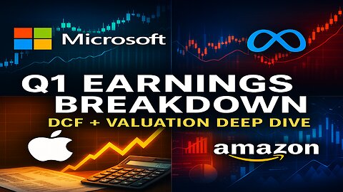 LIVE: $AAPL $MSFT $AMZN $META Earnings + DCF Valuations! 💰📊