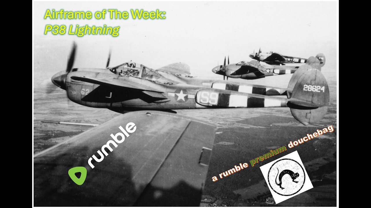 WW2 Flight Sim: P38 Lighting, Training Film and Pilot Interview