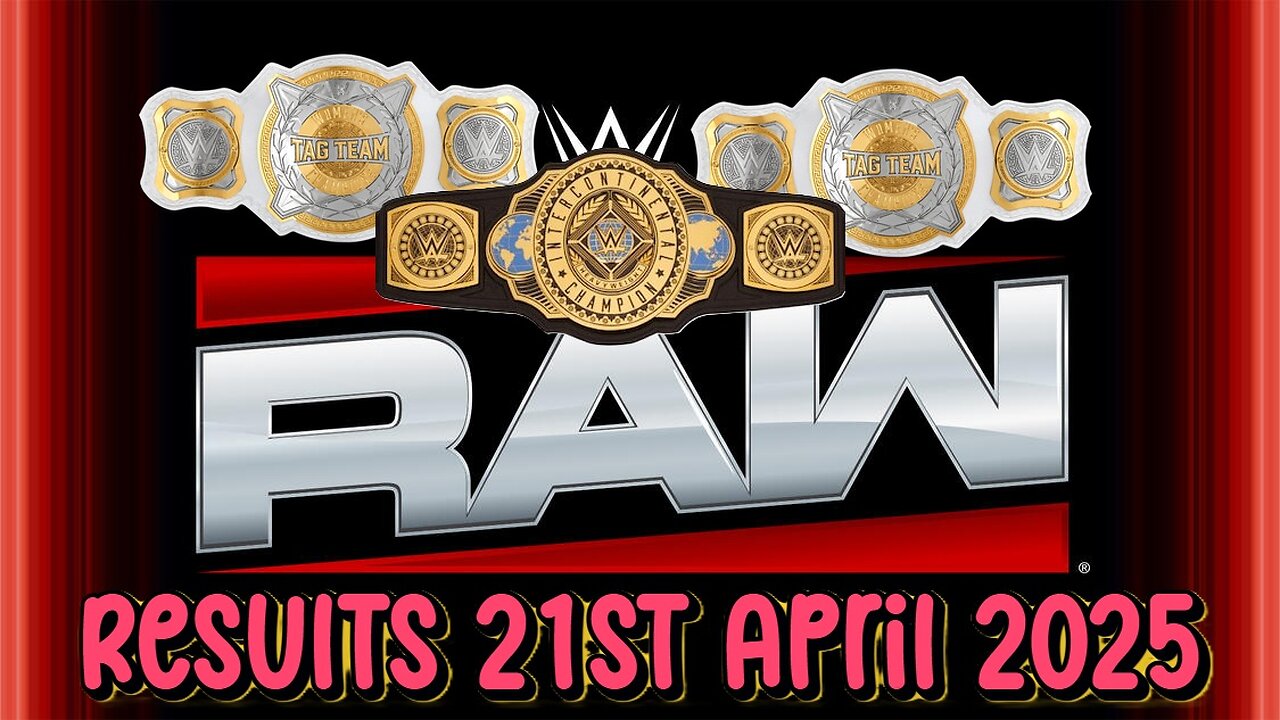 WWE Raw Results 21st April 2025