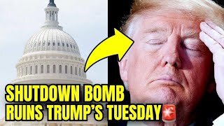 Trump's Tuesday Just FELL APART As MAGA Gets BRUTAL Shutdown News🚨