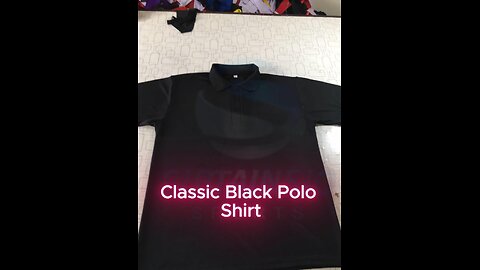👕 Everyday Comfort, Effortless Style – Black Polo Edition