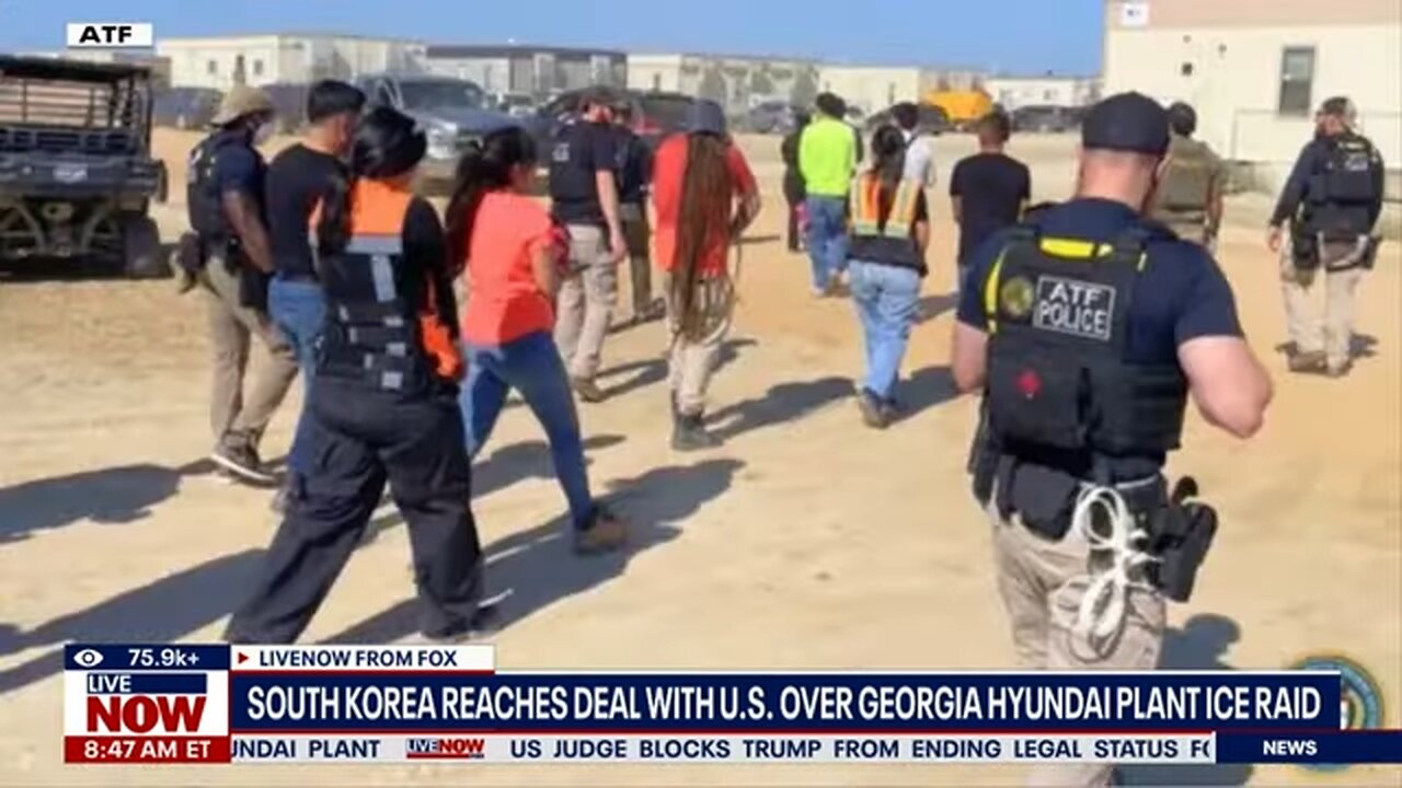 Georgia ICE raid: Trump tells foreign firms to respect immigration laws