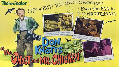 THE GHOST AND MR CHICKEN 1966 Popular Don Knotts Old Spooky House Comedy FULL MOVIE HD & W/S