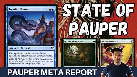 THE PAUPER META DEFINED! I'm taking a deep dive into the pauper mtgo league 5-0s for power and spice