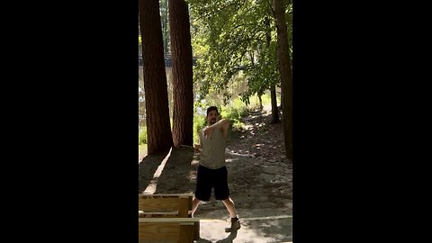 Siu Nim Tao at San-Lee Park Hiking Loop! #yeshua #jesus #wingchun #kungfu #hiking #nature