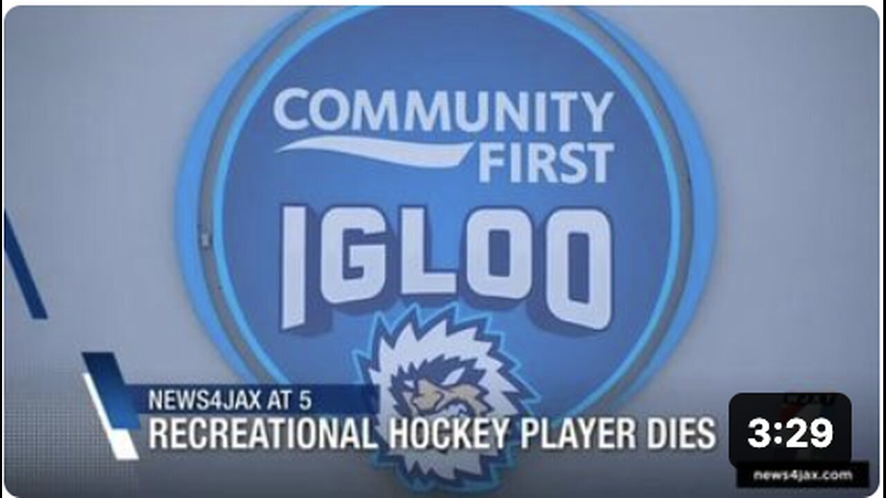 "Another Goalie Knocked Out by Hockey Puck!"