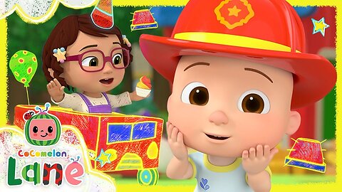 JJ's Firetruck Birthday! | NEW CoComelon Lane Episodes on Netflix | Full Episode