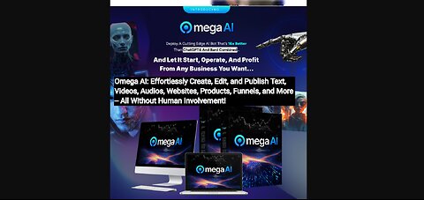 Omega AI: Generate and Manage Text, Videos, Audios, Websites, Products, Funnels, and More