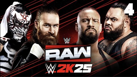 WWE 2K25 Raw June 30th 2025 - Match 4: Destruction!