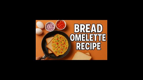Bread omelette recipe/Bread snacks by FOODRECIPE