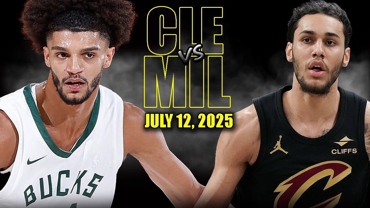 Cleveland Cavaliers vs Milwaukee Bucks | Full Game Highlights | 2025 NBA Summer League