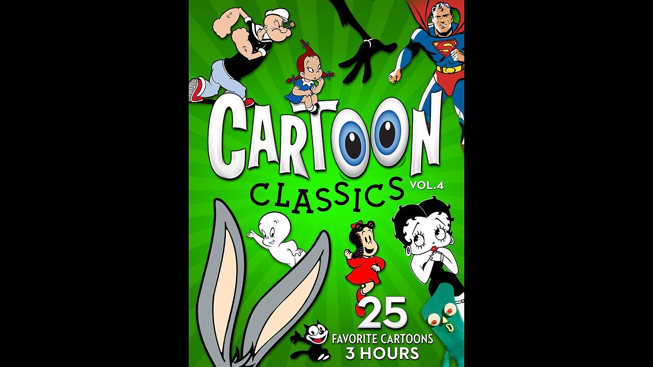 PD Cartoon Classics Vol 4 25 Favorite Cartoons 3 Hours