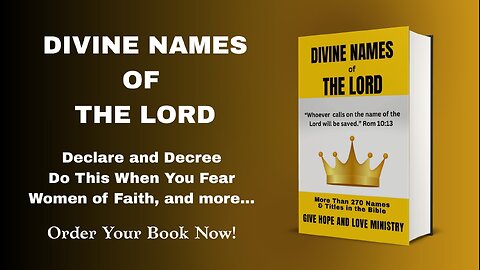 📖 Divine Names of the Lord / This information will inspire you and give you direction in life.