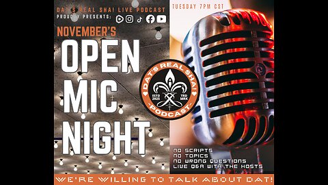🎤 Dat’s Real Sha – S1E28 | Open Mic Night LIVE!