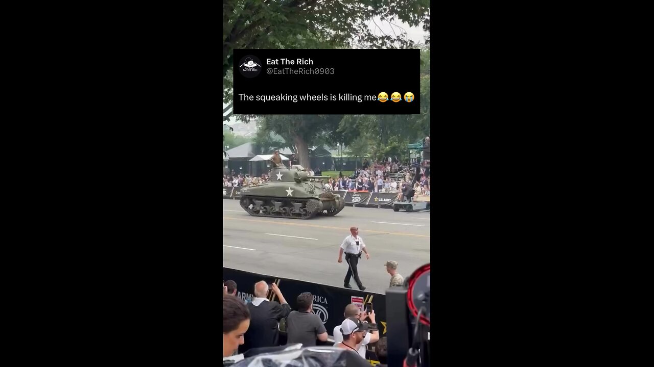 Trump's B-Day Parade Was A Flop😂😂