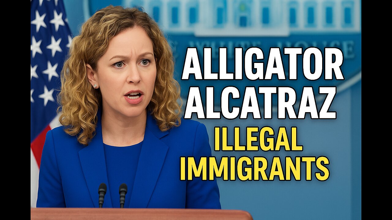 “Alligator Alcatraz” A Natural Deterrent for Illegal Immigrants #alligatoralcatraz