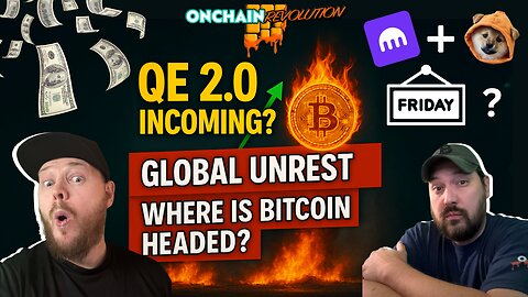🚨 QE 2.0 Incoming? Bitcoin Looks to Stabilize & Possible Dog Listing Friday!