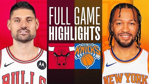 Chicago Bulls vs New York knicks NBA cup highlights