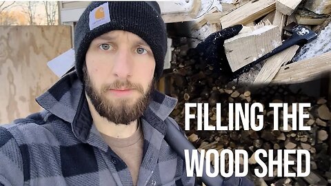 The Buckin’ Billy Ray “Flick” Technique | Preparing Firewood by Hand with an Axe