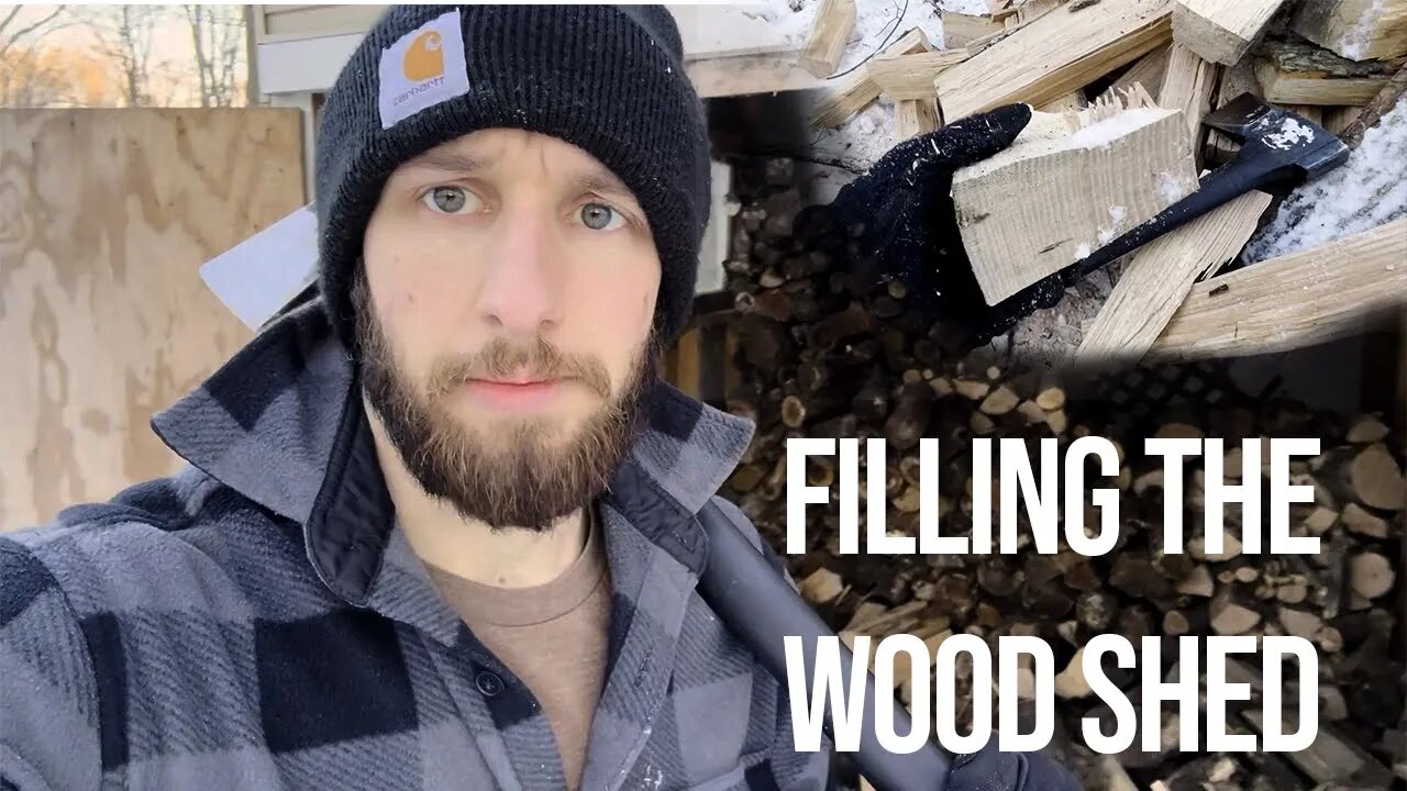 The Buckin’ Billy Ray “Flick” Technique | Preparing Firewood by Hand with an Axe