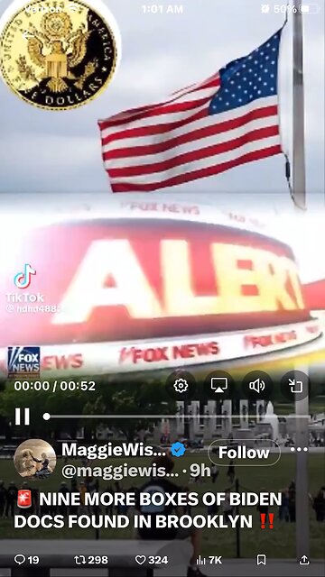 NINE MORE BOXES OF BIDEN DOCS FOUND IN BROOKLYN ‼️