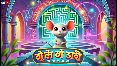 बुद्धिमान चूहा और जादुई भूलभुलैया 🐭✨ | Moral Story for Kids | Hindi Kahani