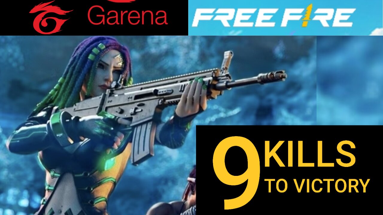 FREE FIRE - 9 KILLS TO VICTORY