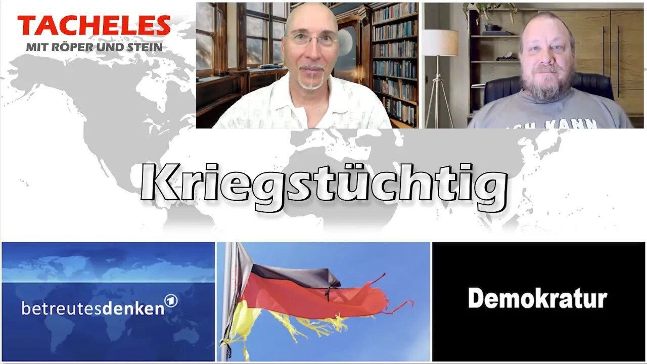 2.5.25🇩🇪🇦🇹🇨🇭NUOVISO🎇👉🇪🇺 RÖPER & STEIN Tacheles #160 🇪🇺👈🗽"KRIEGSTÜCHTIG"