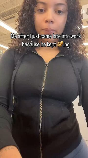 I came late to work because of this….