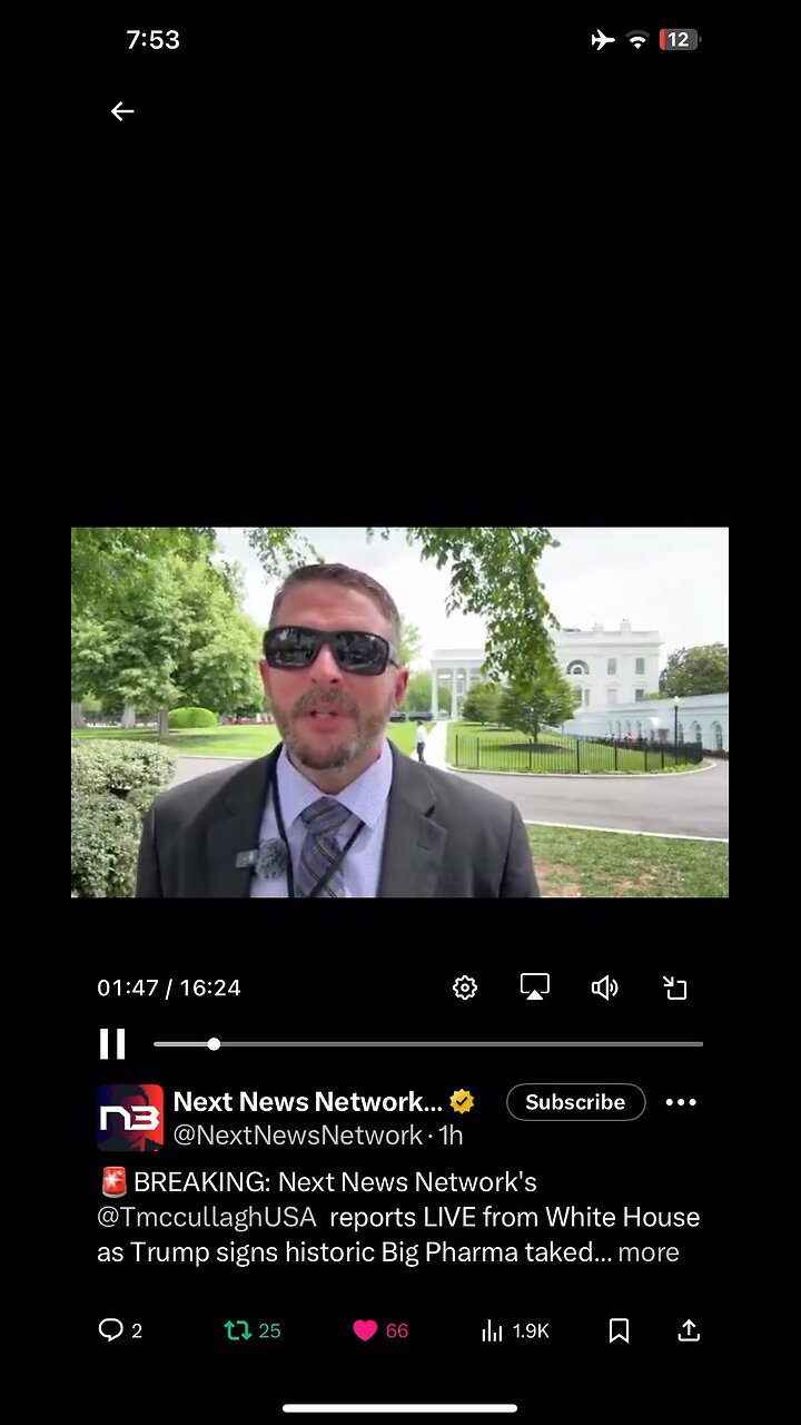 Trump on pharmaceutical drugs cost 12/05/2025