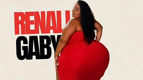 Renally Gaby: Celebrating Body Empowerment and Plus Size Beauty #34models #plussize