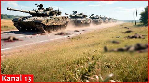 Ukrainian Forces launch counteroffensive operations： Russians are either captured, or destroyed