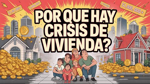 🏡POR QUE ES IMPOSIBLE PARA MILLENNIALS TENER UNA CASA PROPIA Y COMO BITCOIN PUEDE SER LA SOLUCIÓN⚡️